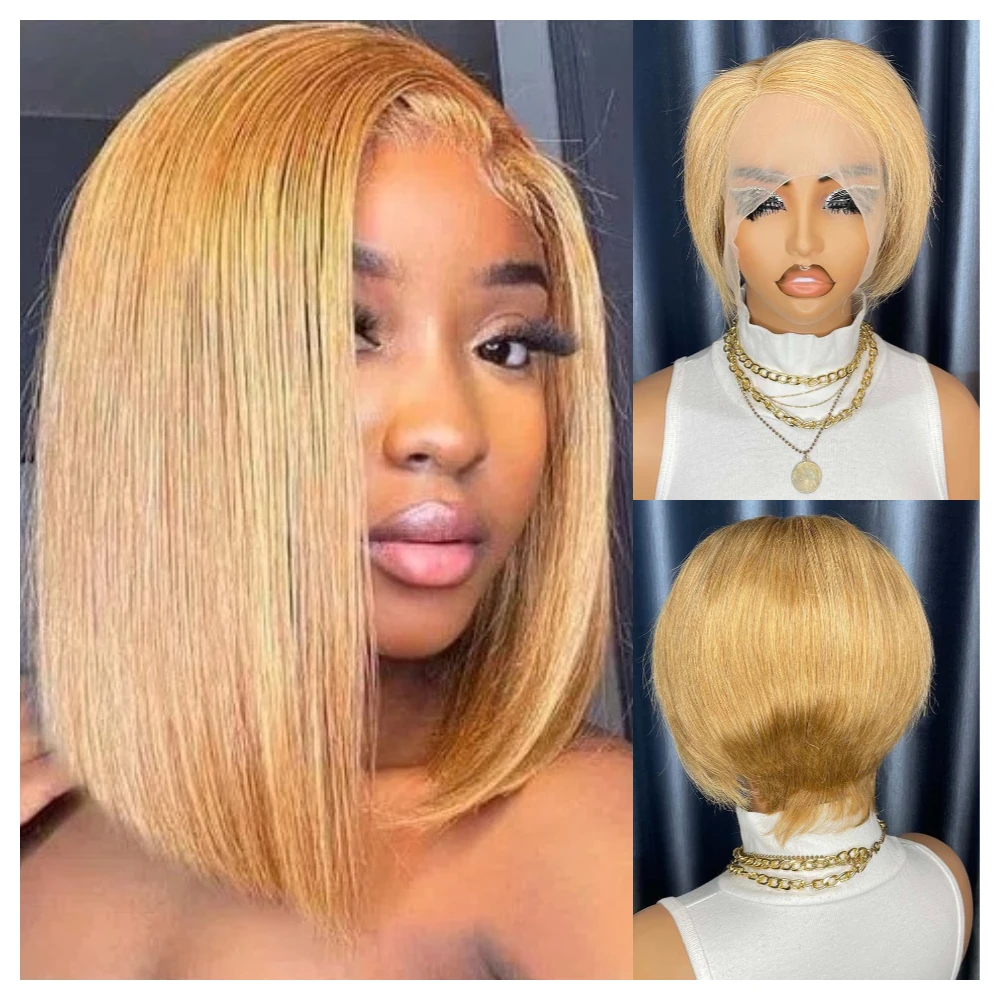 Blonde Pixie Cut La…