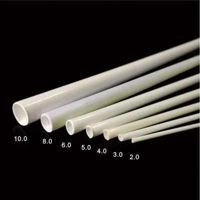 50pcs ABS plastic pipe diameter 2  - 10 mm model, making the construction of landscape length of 25 cm