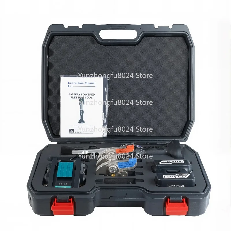 EP-1525 Cordless Battery Powered Hydraulic Crimping Tool Stainless Steel Tube Crimper Cordless Pipe Crimping Tool