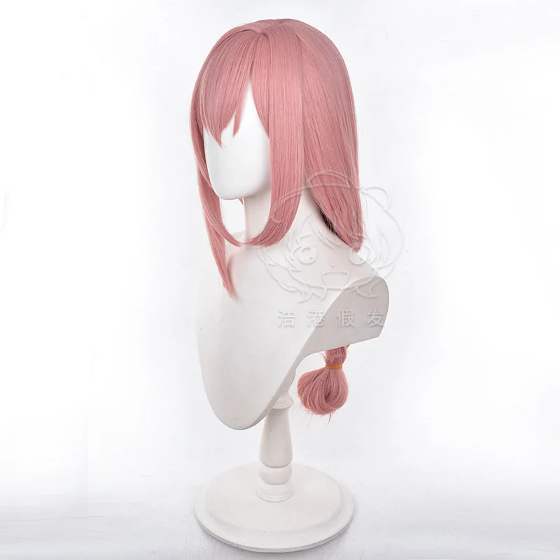 Tsukishiro Yanagi Parrucche Cosplay Gioco Zenless Zone Zero Accessori per costumi Donna Capelli intrecciati rosa Parrucche per vestire la palcoscenico di Halloween