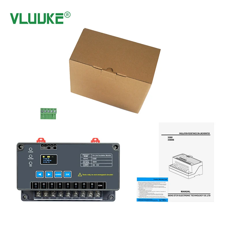 VKCR3580 Electronic Online Detector 220V Insulation Resistance Tester