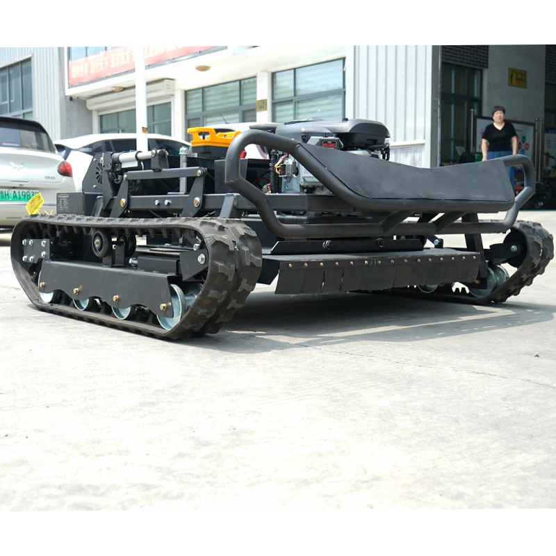 

Industrial Heavy-Duty Garden Lawn Mower Professional Automatic Crawler Remote Control Chinese Remote Lawn Mower