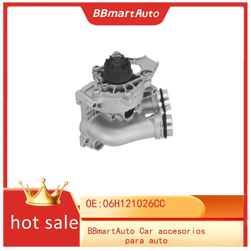 

06H121026CC Water pump assembly aluminum For SEAT SKODA VW 1.8 2.0T Audi A3 A4 A5 A6 BBmartAuto Car accesorios para auto