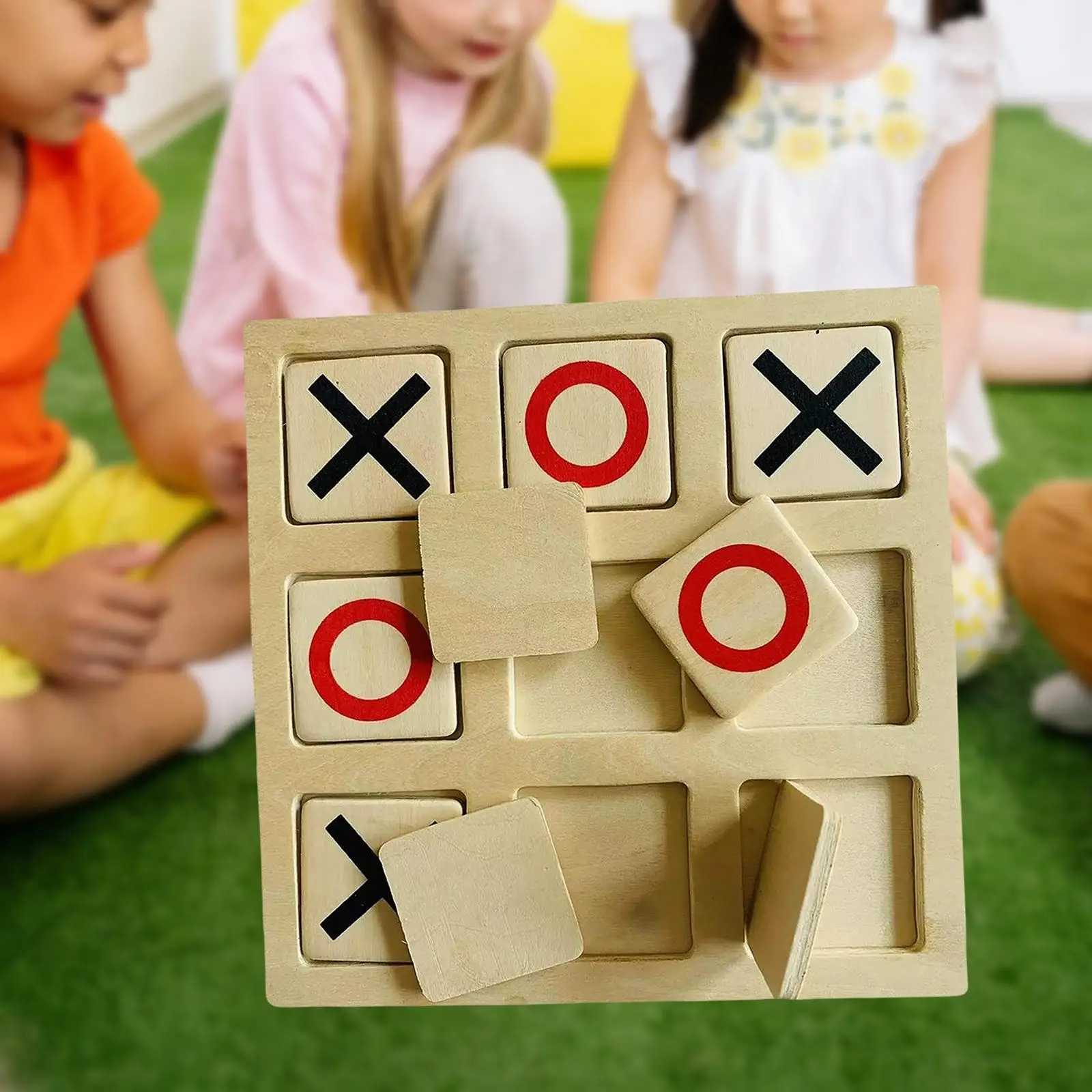 2-6pack Classic Tic TAC Toe Game Noughts and Crosses Game for Outdoor Indoor