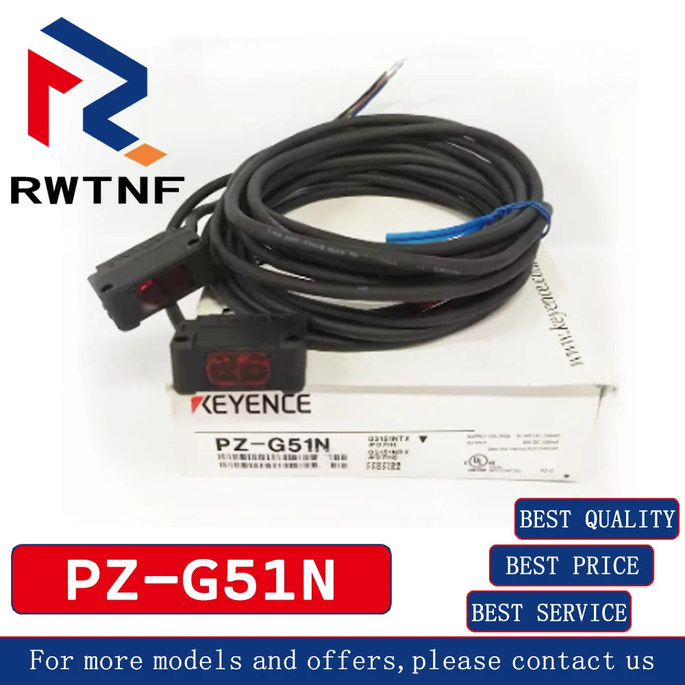 Brand New Genuine PZ-G51N KEYENCE NPN opto-electronic sensor with counter-penetrating cable