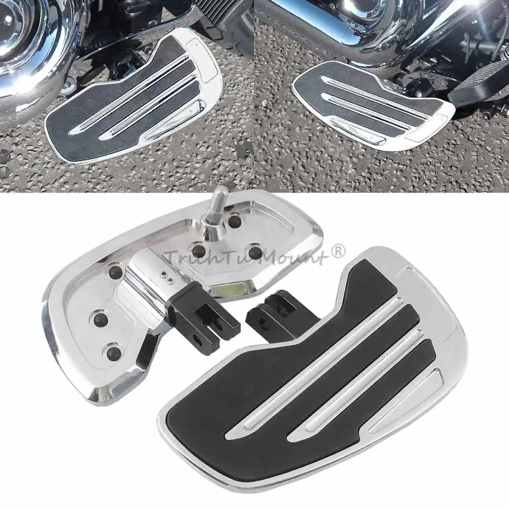 

Motorcycle Front Foot Rest Rider Footboard Driver Floorboard Wide Footrest For Harley Sportster S RH1250S 2021 2022 2023 2024