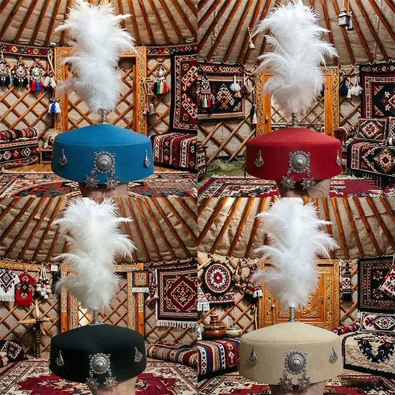 Muslim  Caps For Women Colthing Cotton Hat Turkey Kufi Islamic Kippah Jewish Dubai Arab Chinese Style 03714