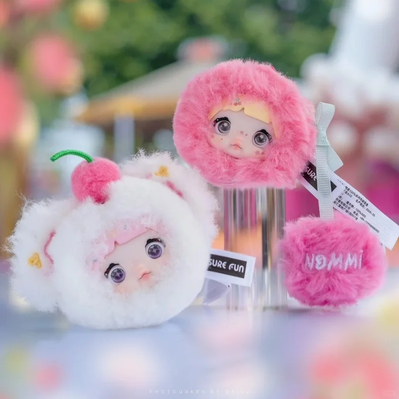 

Nommi Sweetness Anime Dolls Blind Box Cute Plush Vinyl Face Key Chains Pendants Mystery Surprise Gift for Anime Fans