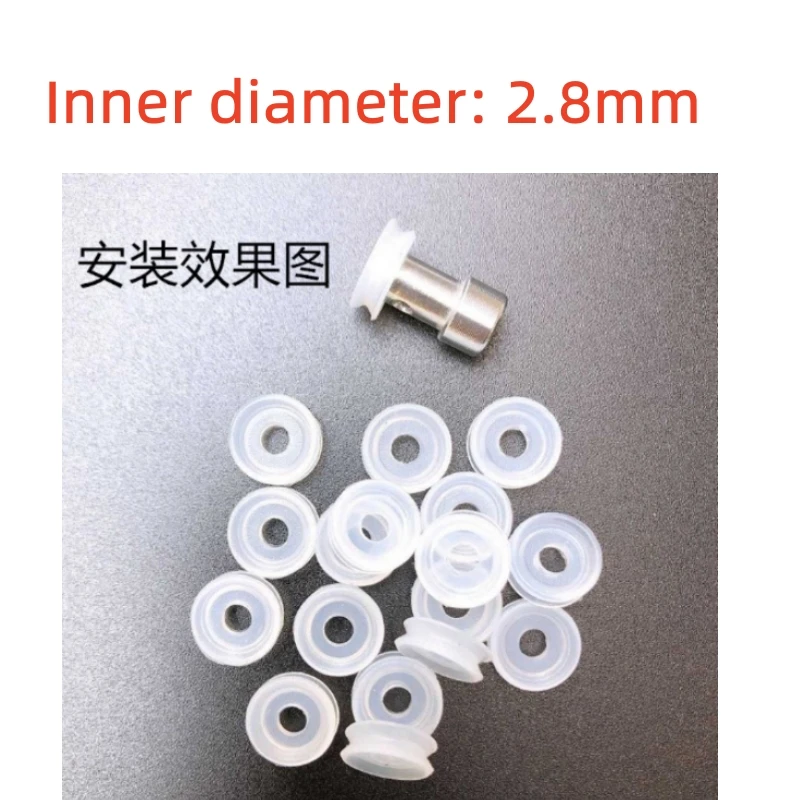 

500pcs Electric Pressure Cooker Parts float stop valve seal ring Inner diameter: 2.8mm