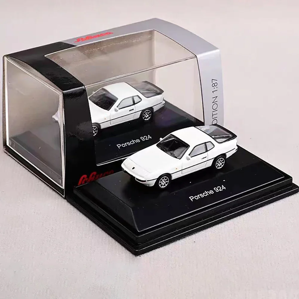 1:87 Porsche 911 R 924 MHP Die-cast Alloy Classic Sports Car Model Hobby Collection Display Children's Toy Gift Racing Ornaments