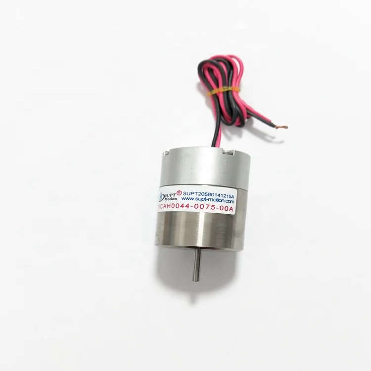 

Brushless direct drive motor with shaft