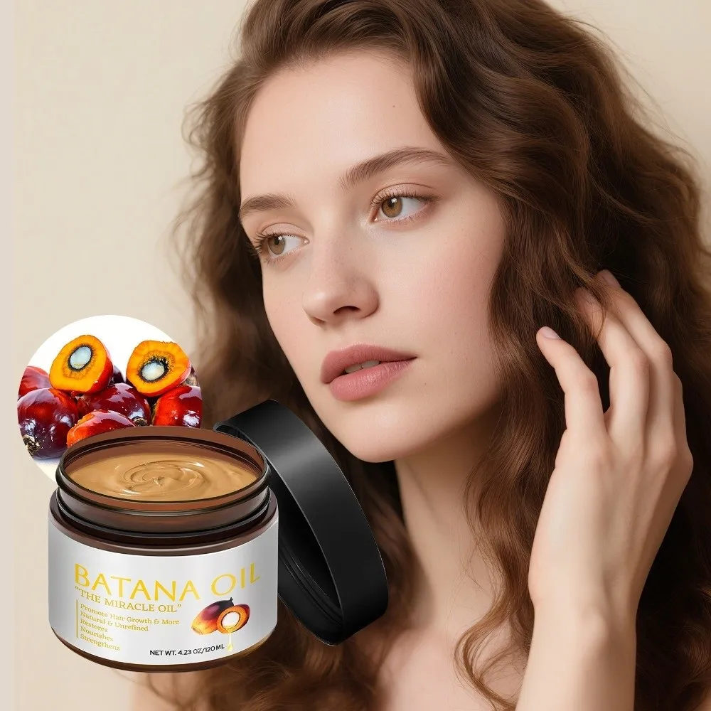 

Effective Natural Batana Oil Nourishing Moisturizing Organic Hair Oil Repair Smoothness Batana Oil Cream Scalp Care