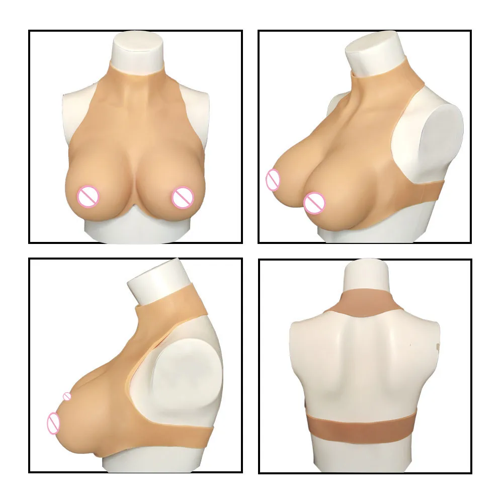 

Silicone Breast Forms Fake Artificial Huge Boobs for Mastectomy Crossdresser Transvestite Sissy Drag Queen Cosplay Chest