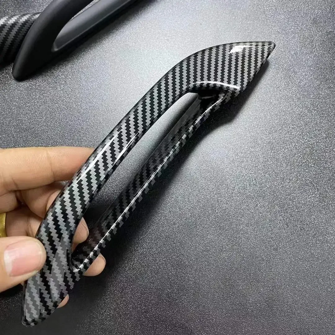 4pcs Bright carbon