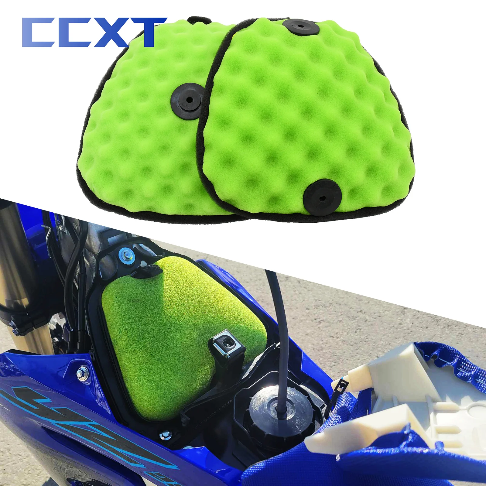 Motorcycle Foam And Sponge Air Filter Core For Yamaha YZ YZ250F YZ450F YZ250FX WR250F WR450F 2014-2024 Motocross Universal Parts