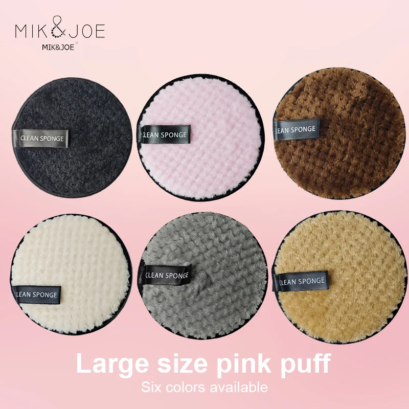 6PCS NEW Face Wash/ Makeup Remover Puff Suitable for Home Or Travel