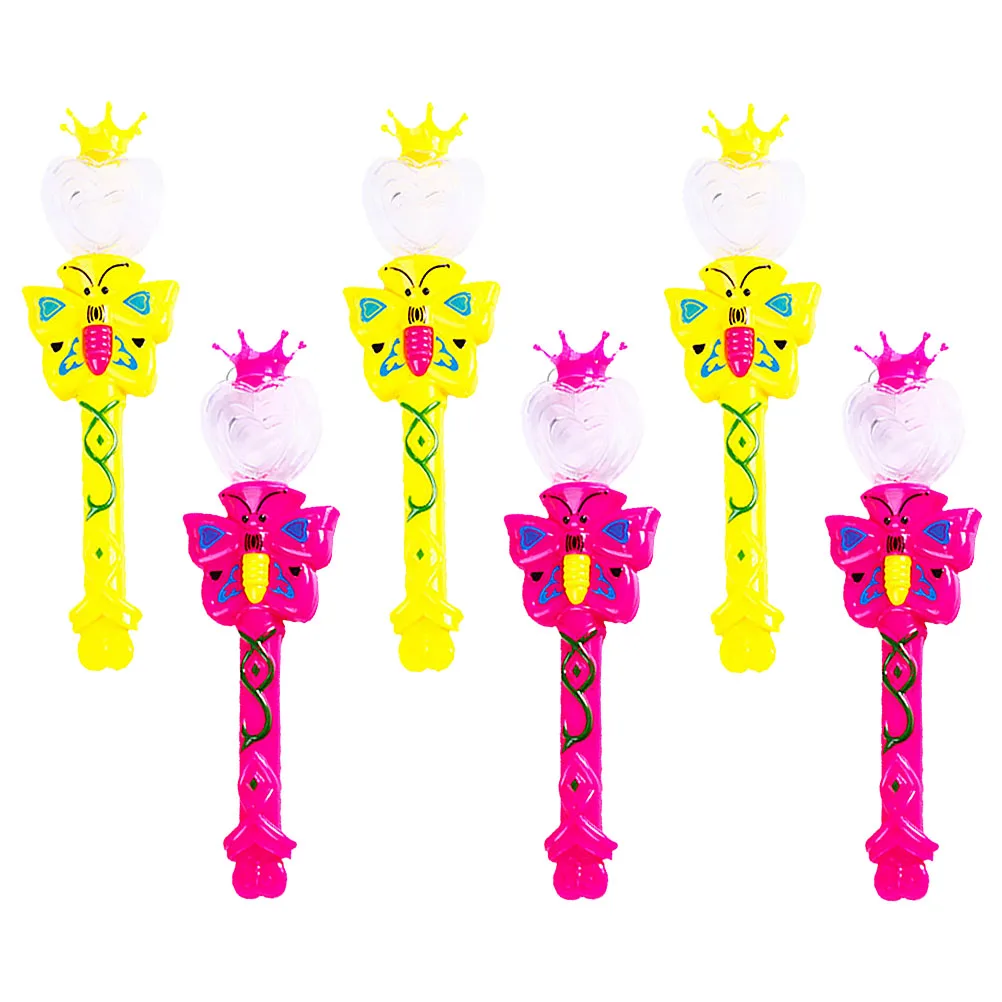 

6 Pcs Glowing Toys Light up Stick Fairy Electronic Component Child Girls