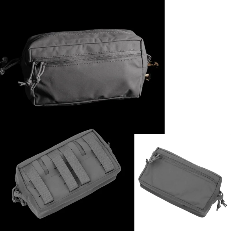 

GP Wide Pouch | MOLLE Compatible Utility Bag | For Survival Gear Adventure Accessories