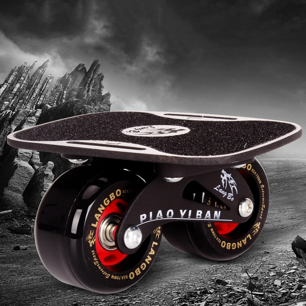 

1PC Split Skateboard Drift Board Aluminum Alloy Scrub Antislip Deck Frosted Plate Impact Resistant Safe