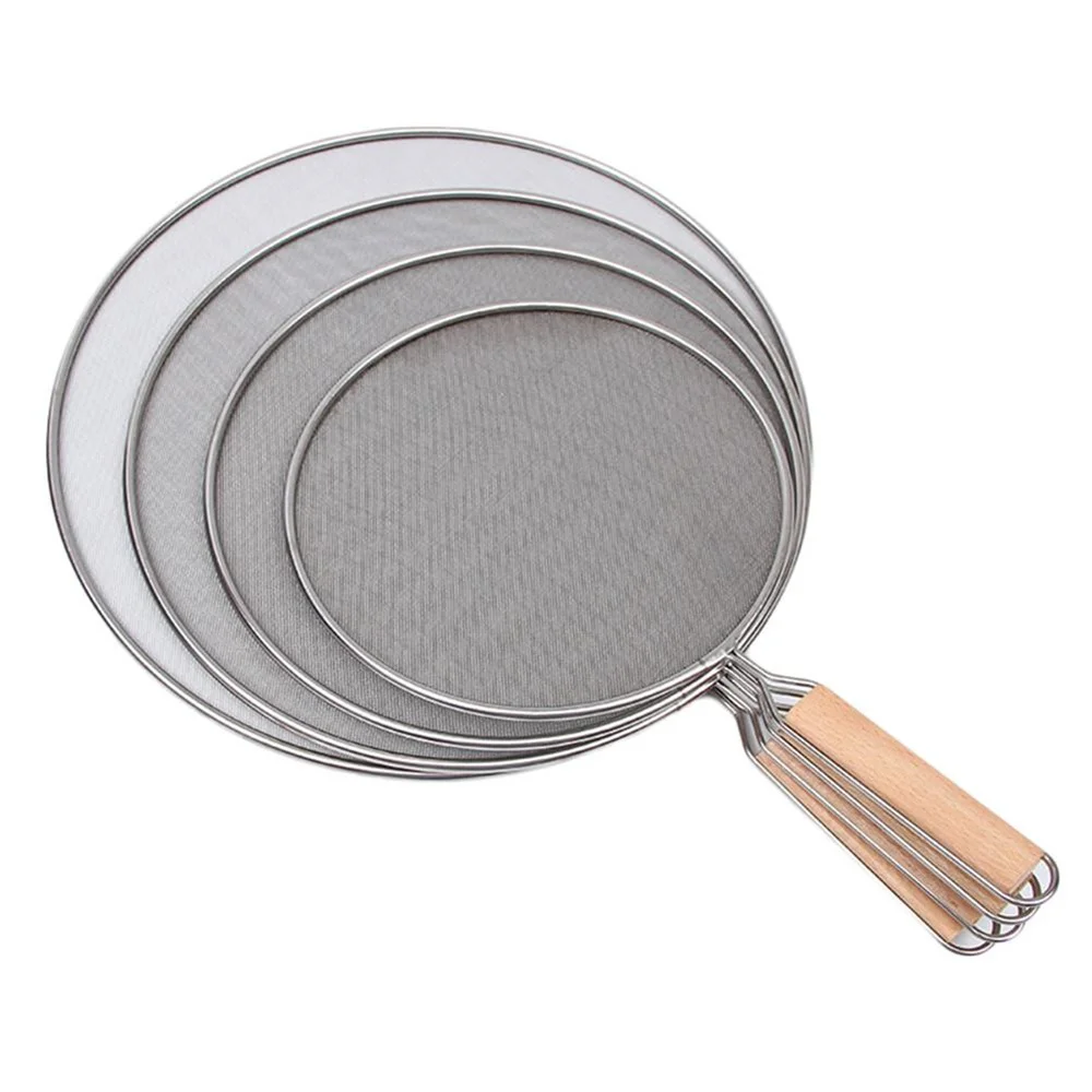 Oil Cover Easy To Clean Popular Durable Frying Pan Guard Prevent Confusion Kitchen Supplies Heat-resisting Innovation Mesh