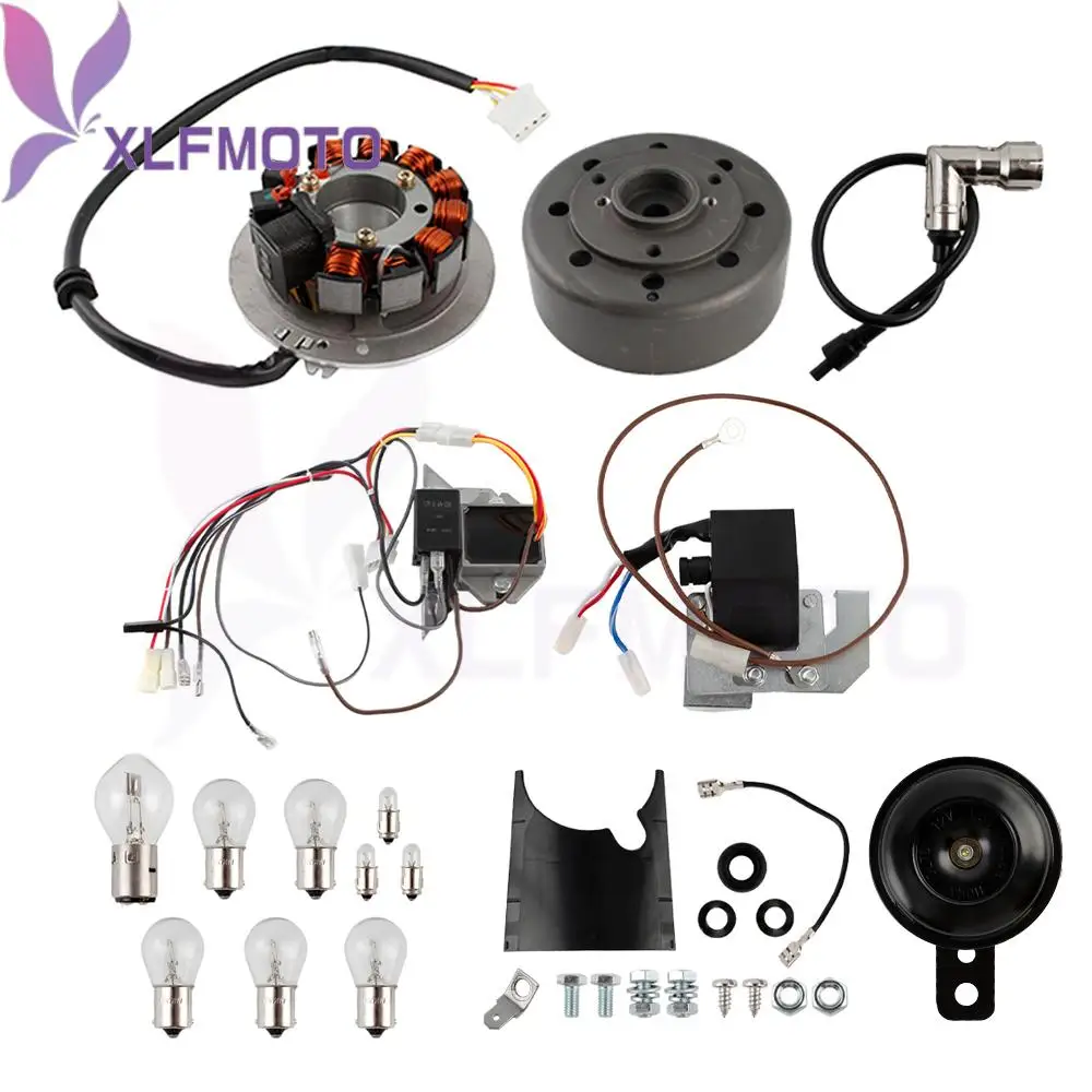 Motorcycle 12V100W Ignition System Rebuild Kit For Simson S50 S51 S53 S70 S83 Retro Motorrad