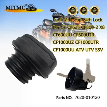 Bouchon de réservoir de carburant avec serrure, pour CF UFroce CFORCE CF625 CF800-2 X8 CF600UU CF600UTR CF1000UZ CF1000UTR CF1000UU ATV UTV 7020- 010120