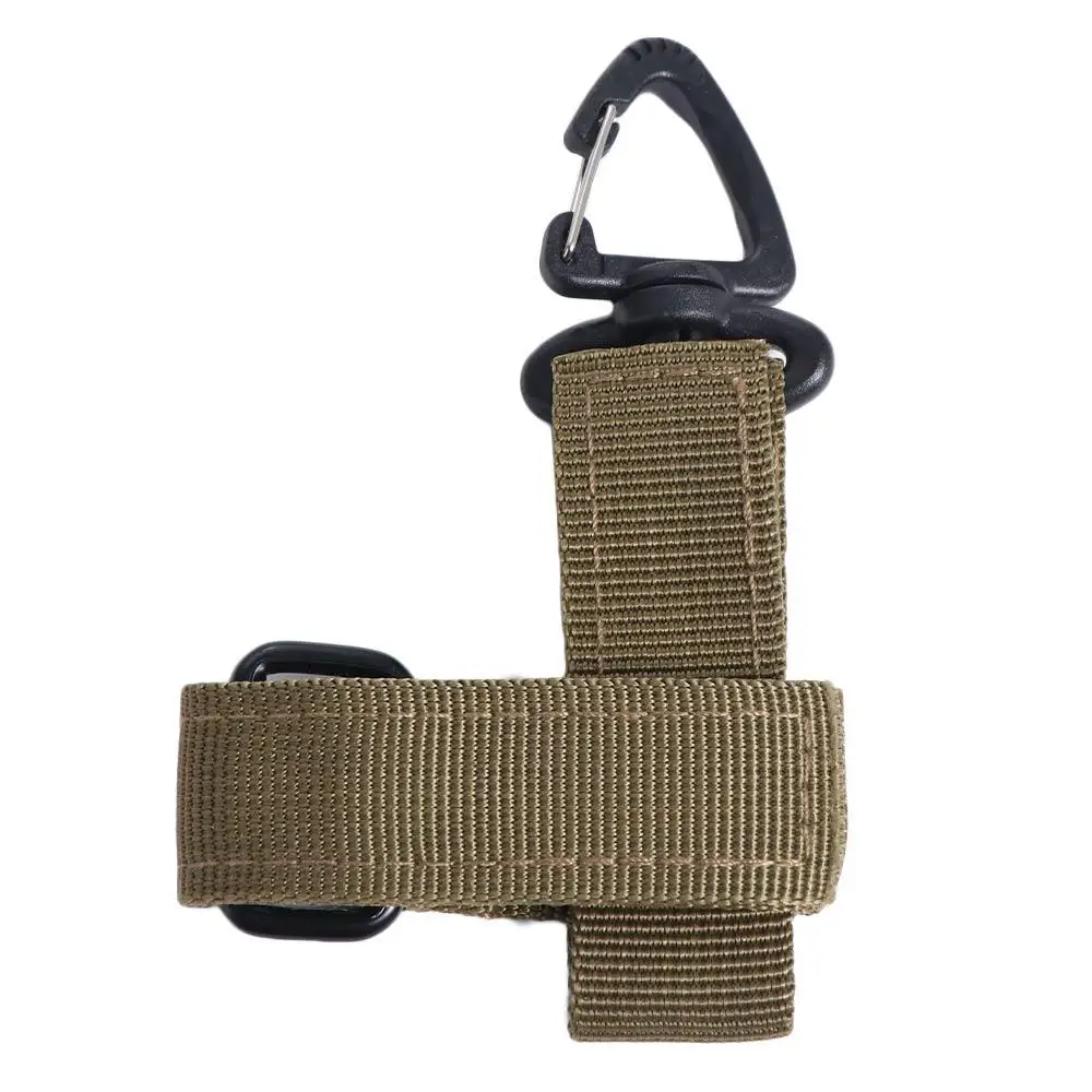 Triangle Quick Release Gloves Hook Adjustable Rotatable-hanging Head Camping Carabiner Sturdy Multifunctional