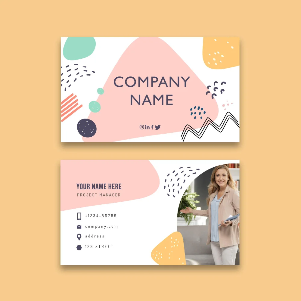 Custom Thank You Cards Your Design Logo Gift Wedding Decoration Personalized Business Card Customization