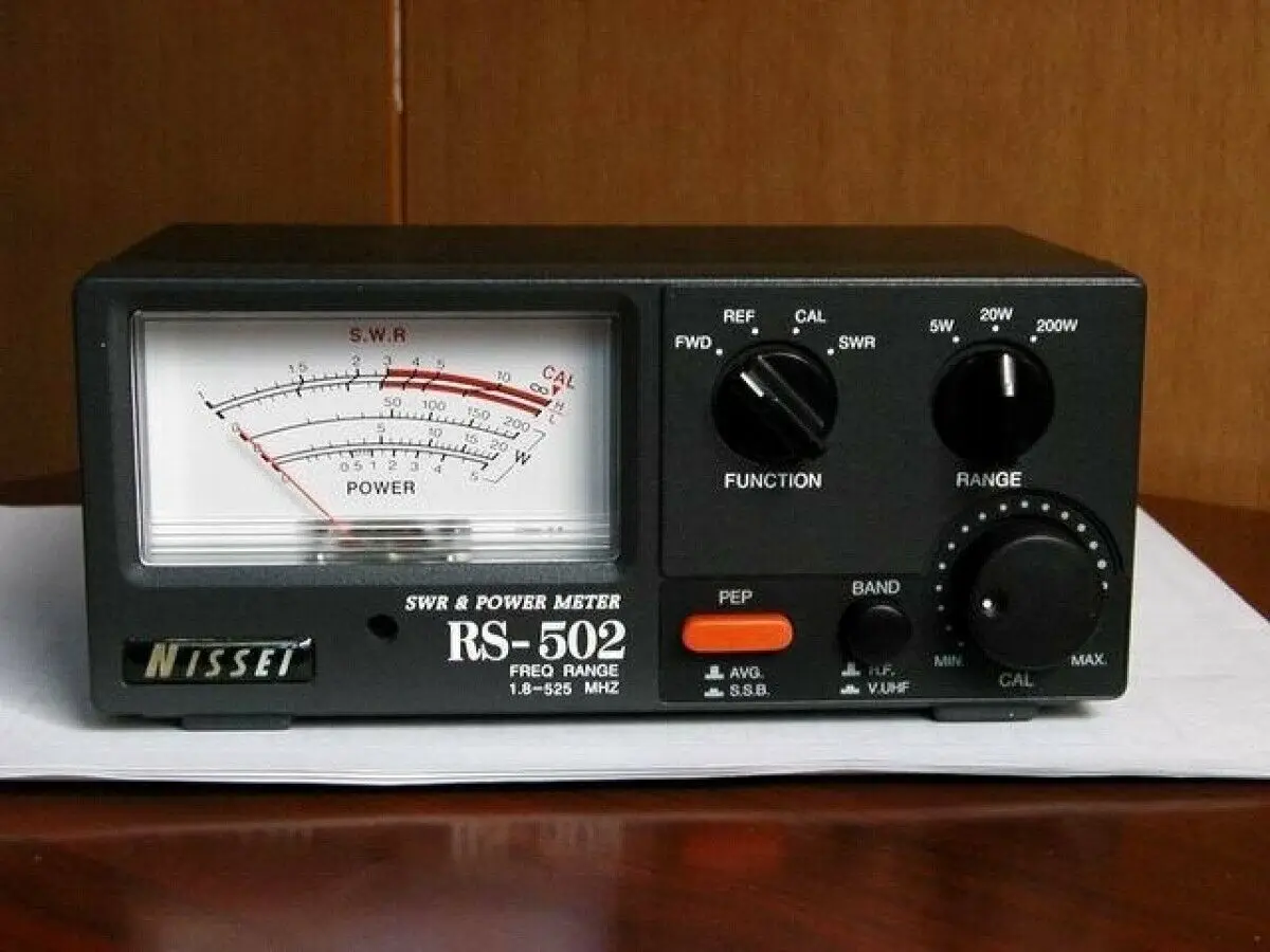 Imagem -06 - Watt Tester Onda Curta Vhf Uhf Rádio Comunicação Transceiver Power Swr Medidor Acessório 1.8mhz-525mhz Nlampsei-rs502