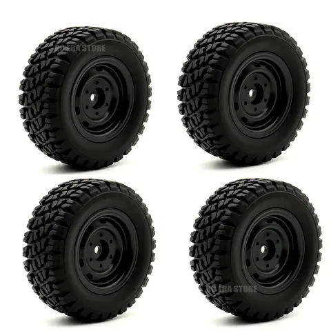 Hex 12mm Rubber RC Tires 6035 for SCY 16101, 16102, 16103, 16106, JJRC Q130 Off-Road RC Car Wheels Upgrade Parts