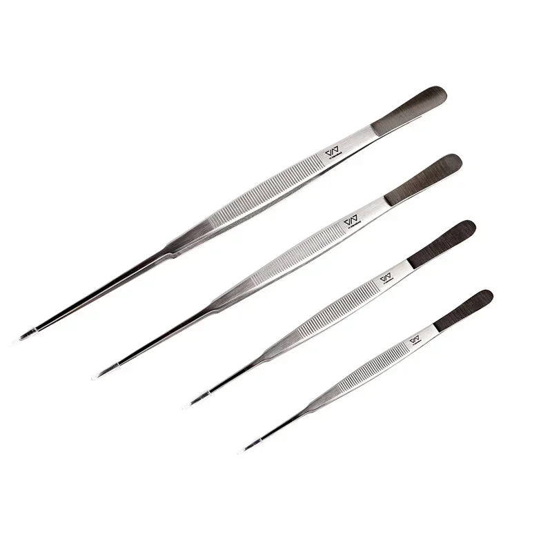 VIV Stainless Steel Aquatic Pro Tweezers for Trimming Aquatic Plants ADA Quality