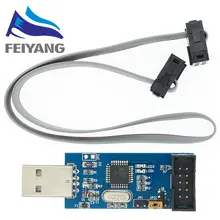 10Pin to 6Pin Adapter with USBASP USBISP for AVR #4