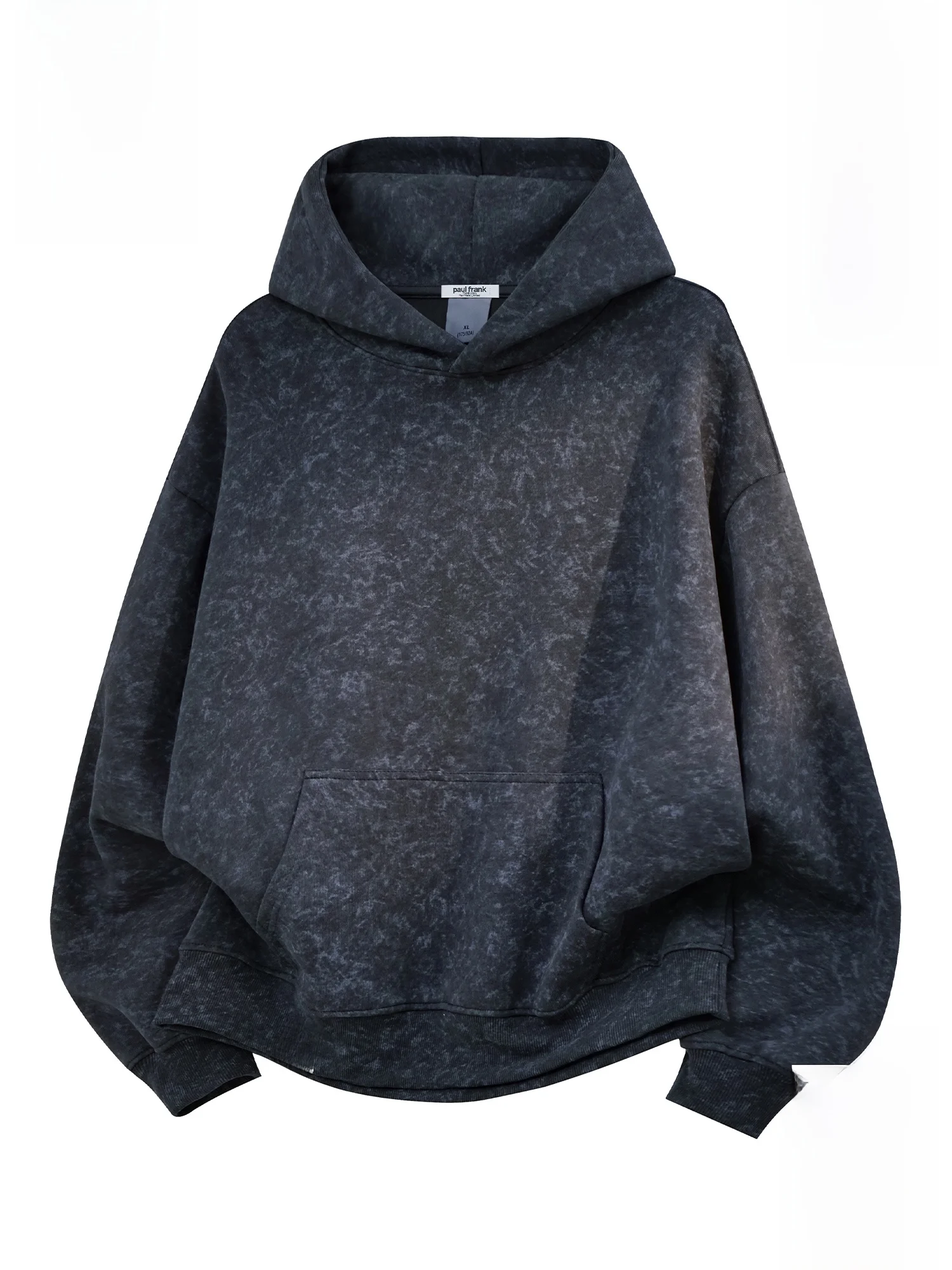 

PaulFrank Tie-Dye Hoodie Men's Loose Casual Long Sve Fce Lined Sweatirt Comfortable Youthful Winter Faion Streetwear