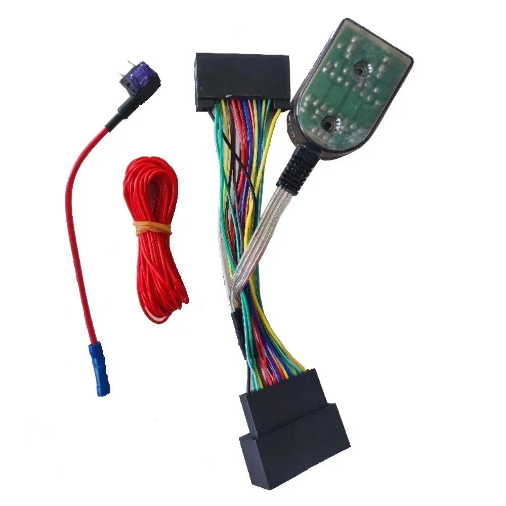 

For Ford Fiesta Fusion Focus Transit Kuga F-150 Car Radio Subwoofer Amplifier Plug Cable Stereo Audio Converters Wiring Harness
