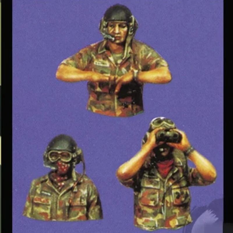 

1/35 Scale Resin Figure Model Assembled Kits Historical Hobby Miniature American Tank Soldier 1980 Unassembled and Unpainted 988