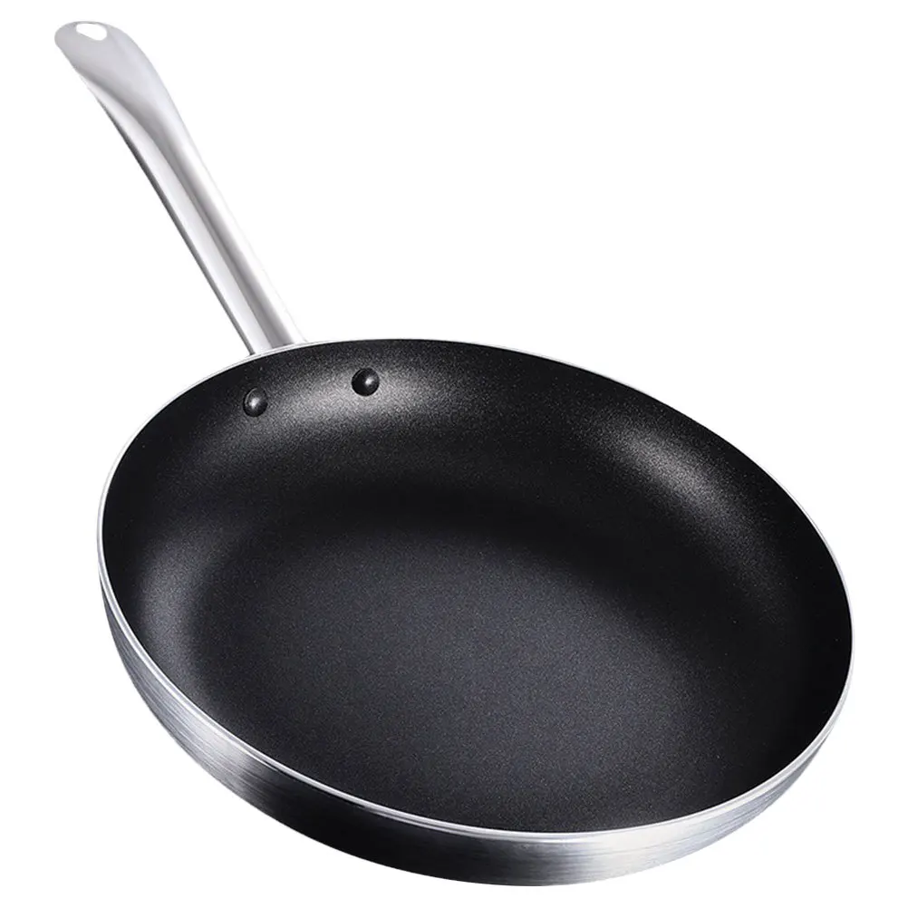 

Non-Stick Frying 28Cm Flat Cooking Pan For Egg Pancake Crepe Breakfast Multifunctional Kitchen Skillet Household Baking