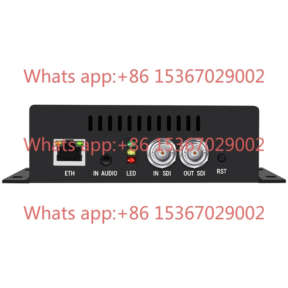 H.264 SD HD 3G SDI To IP SRT Encoder HD-SDI Video Streaming Encoder  Live Encoder For Youtube Facebook Wowza Via RTMP