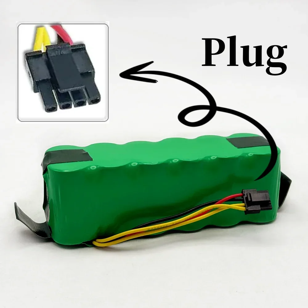 

100% NEW Upgrade Sweeping Robot 14.4V 9800mAh Li-ion Rechargeable Battery For Panda/Haier/Ecovacs /Dibea Vacuum Cleaner Battery