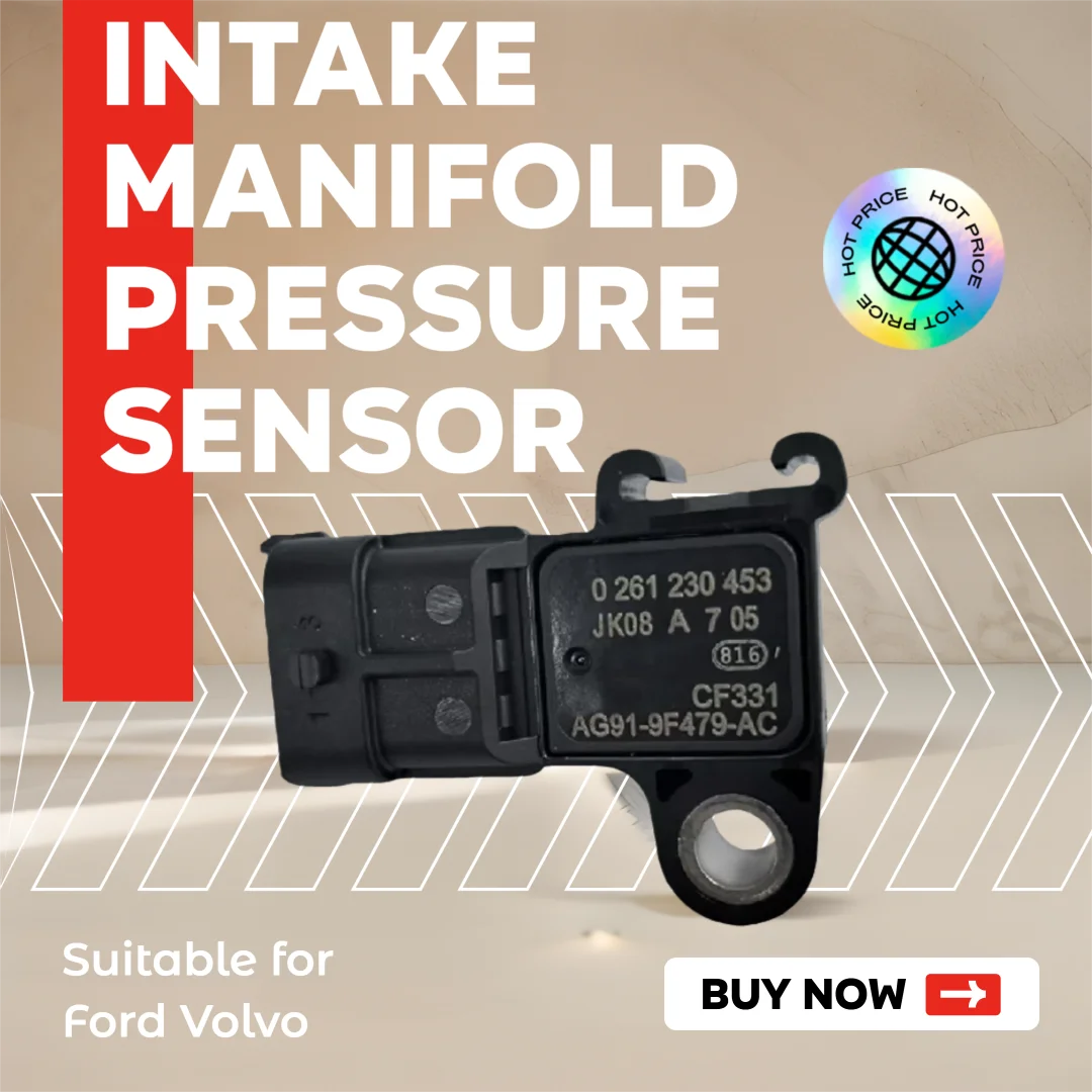 

Car Intake Pressure Sensor Air Tube Flowmeter Boost Sensor 3-wire interface AG91-9F479AC New Accessories for Ford ECOSPORT Volvo