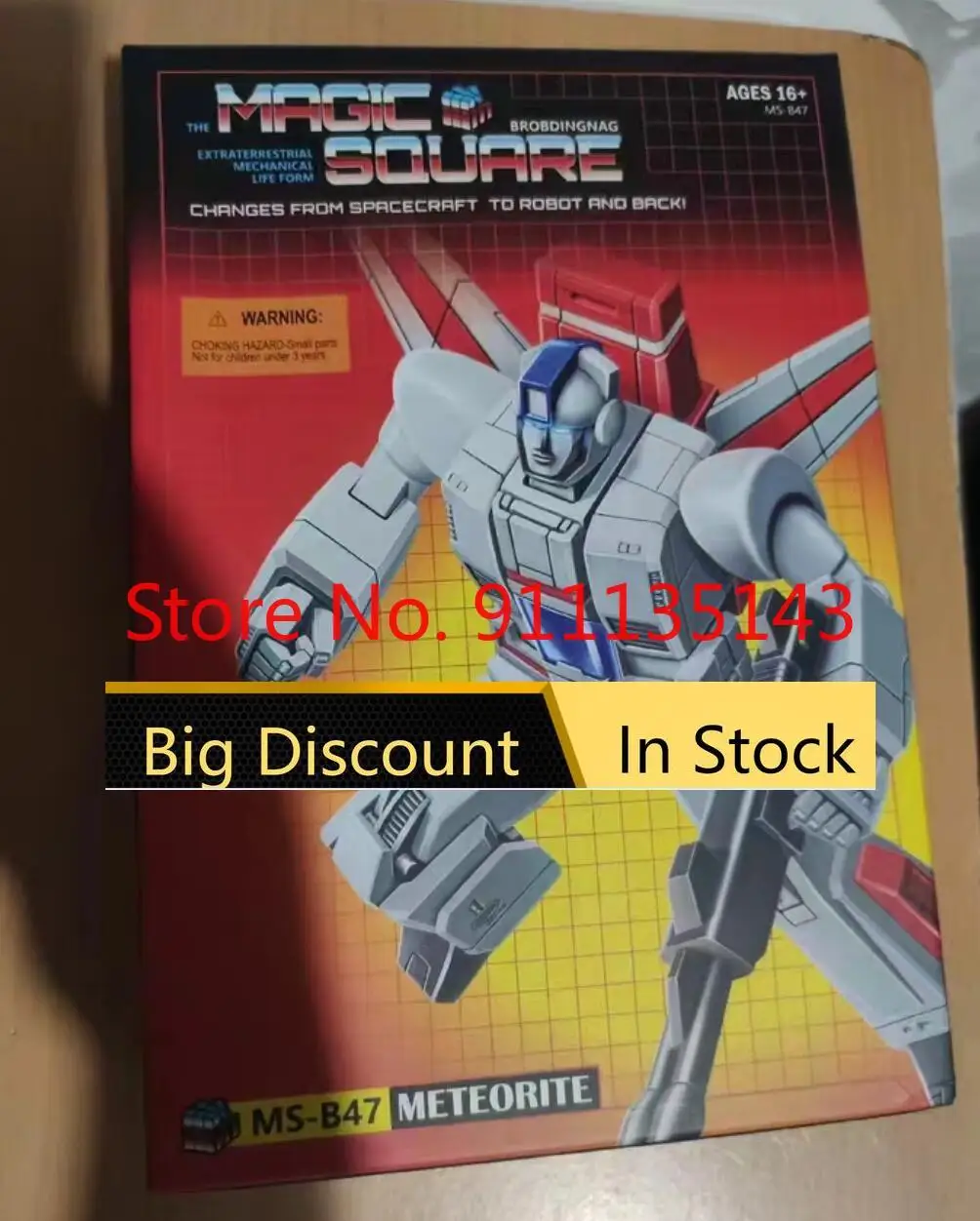 

Magic Square MS-B47 Meteorite Jetfire Skyfire In Stock