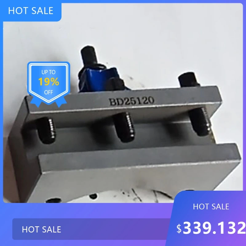 0729BD25120 Gear Type Quick Change Tool Holder Set Lathe Accessory Fine Grinding Metal Blade Post Carrier Lathe To