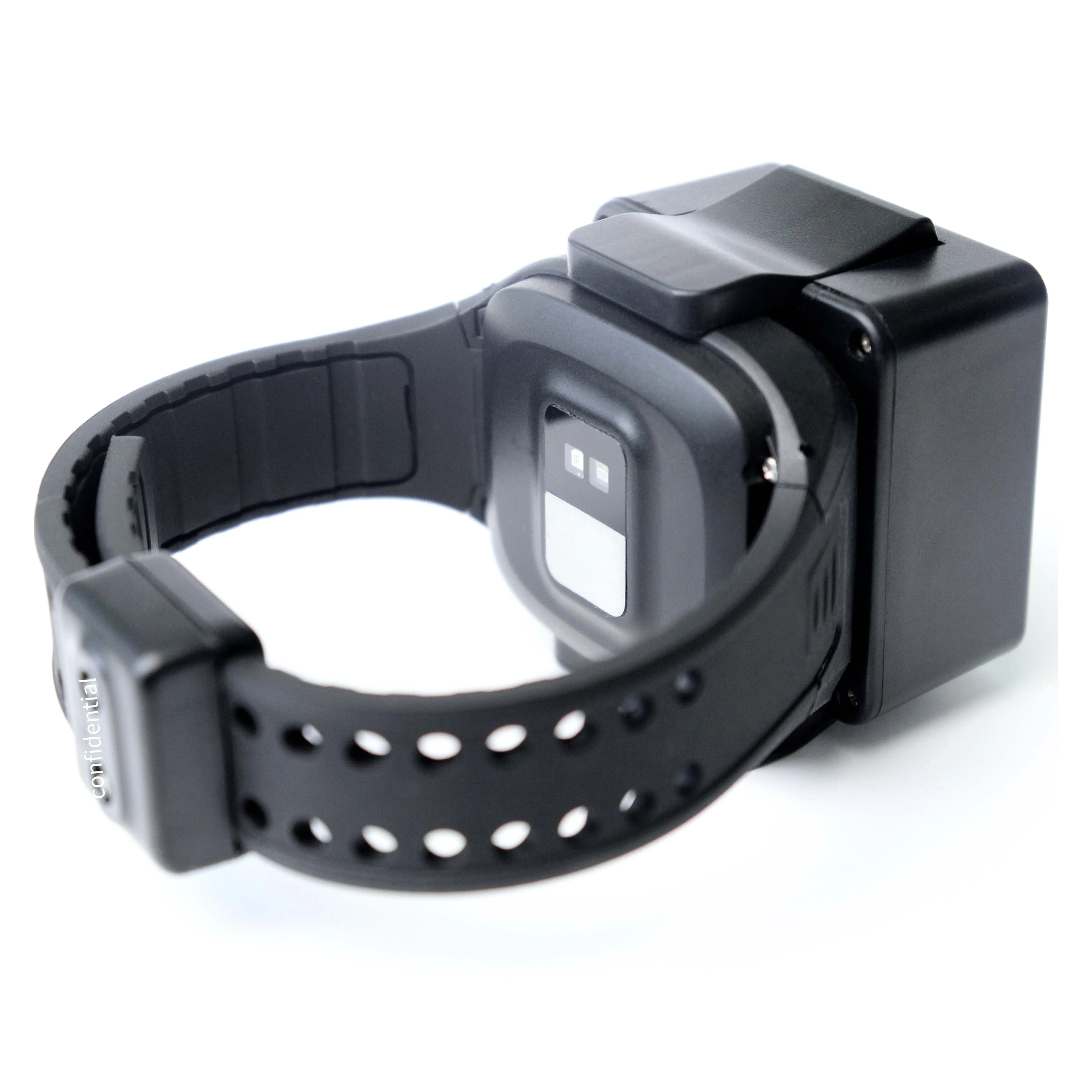 4G IPX8 Waterproof Tamperproof Bail GPS Watch Bracelet with Tracking System for Offender Prisoner