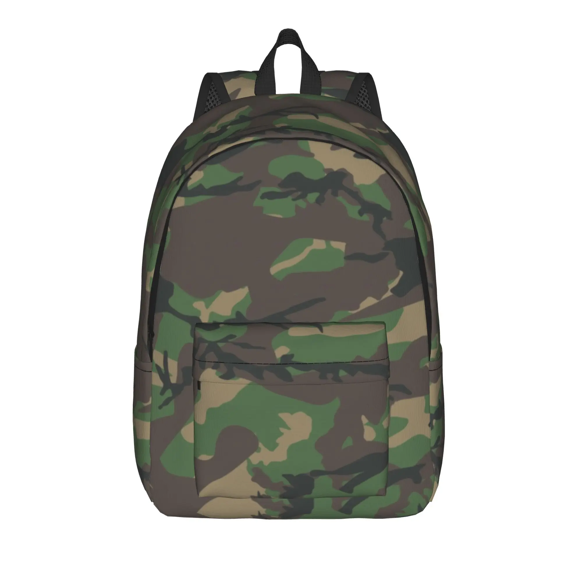 Jungle Camouflage Fashion Backpack Outdoor Student Business Army Military Camo Daypack for Men Women Laptop Computer Canvas Bags