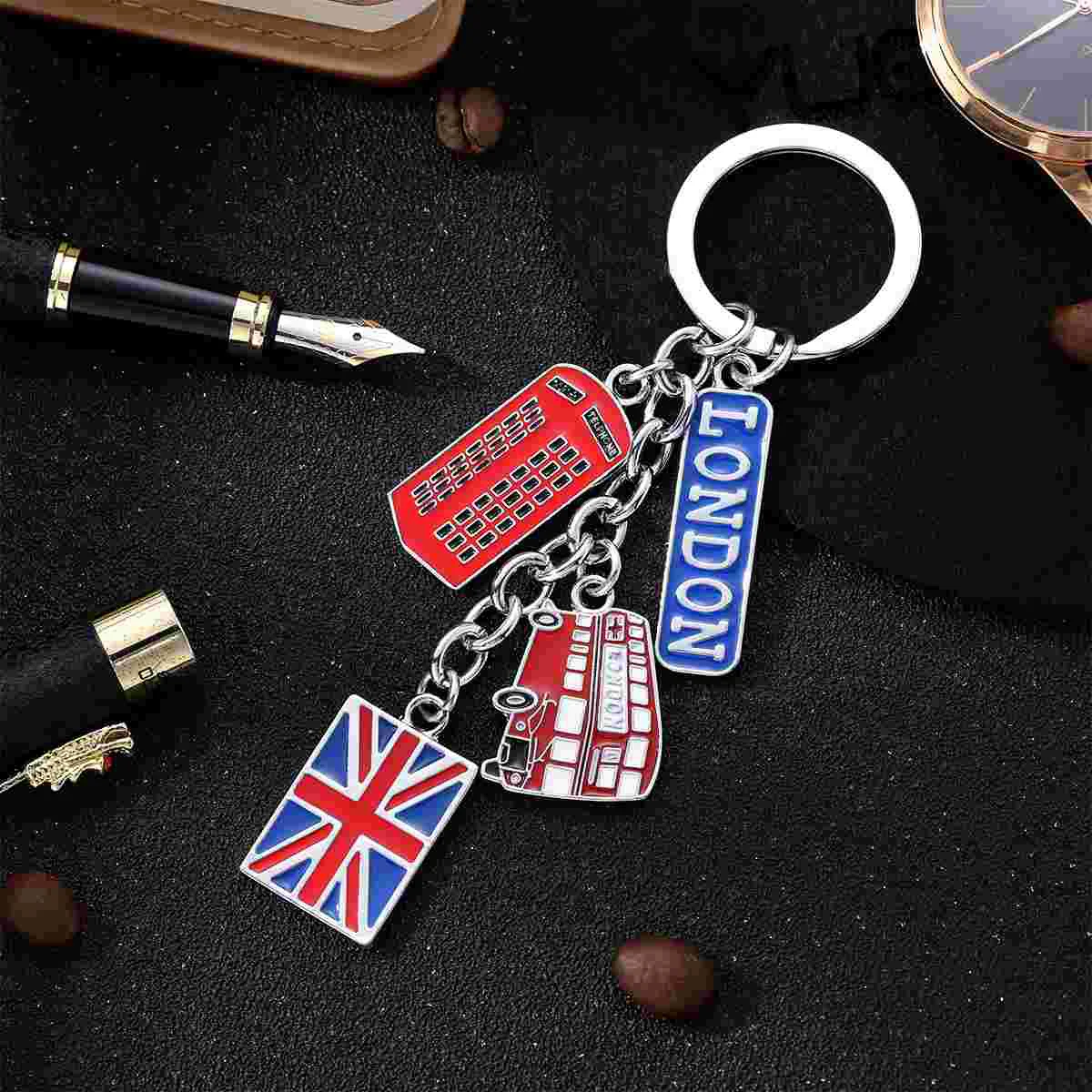 Union Jack Ringkey Key Rings for Car Keys Promotional Gifts London Souvenirs UK Keychains Keychain Travel