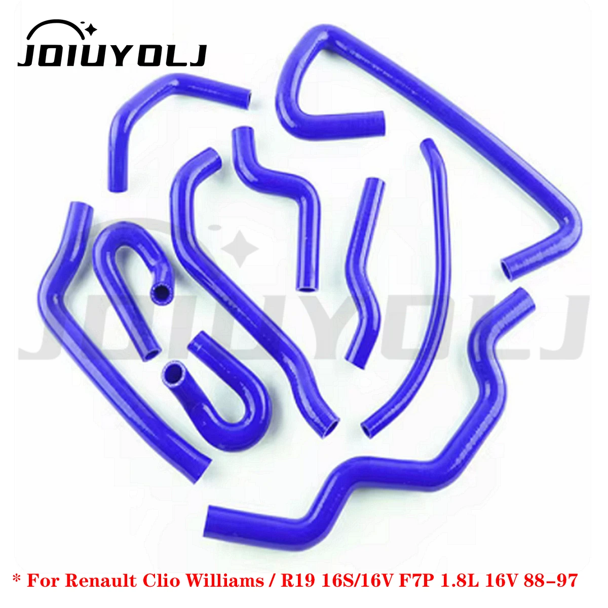 Kit de Mangueiras de Silicone para Refrigerante Renault Clio Williams / R19 16S/16V F7P 1.8L 16V 1988-1997
