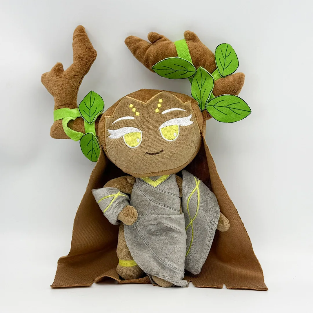 Muñecos de peluche de galleta de leche, 25CM, periféricos de juego de dibujos animados, galletas de café, figura de peluche, decoración de habitación, regalo de cumpleaños, nueva sombra