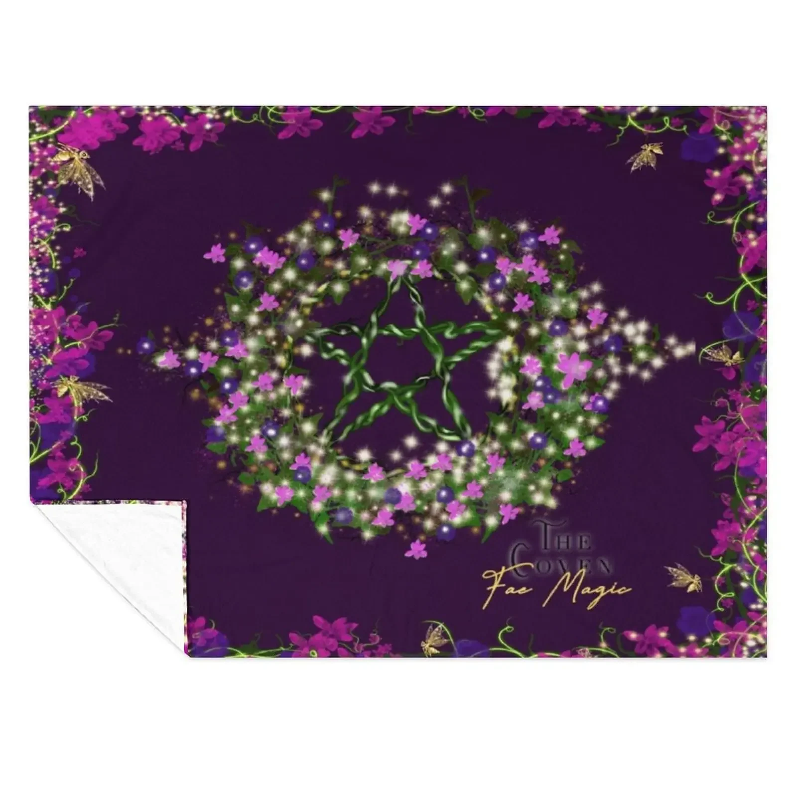 

Fae Magic Throw Blanket blankets ands Comforter Custom Giant Sofa Blankets