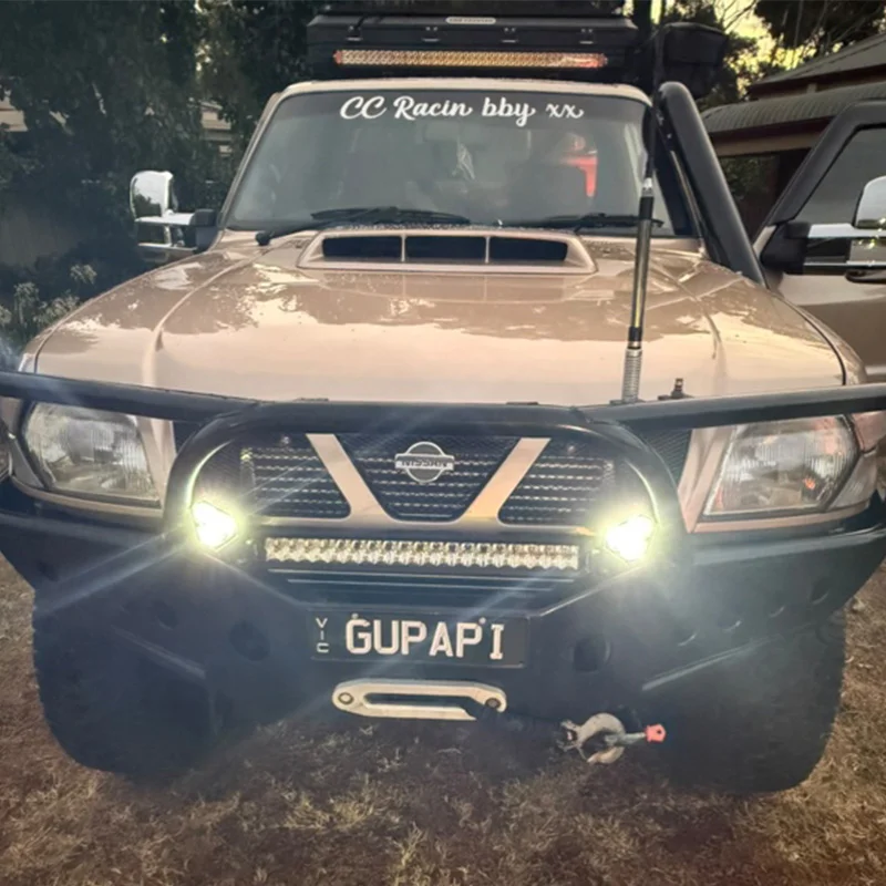 Уникальный LIGHTFOX 3-дюймовый комбинированный луч IP68 Водонепроницаемый 70 Вт Вспомогательный внедорожный светодиодный светильник для сборки Светодиодный рабочий светильник 4x4 Светодиодный прожектор