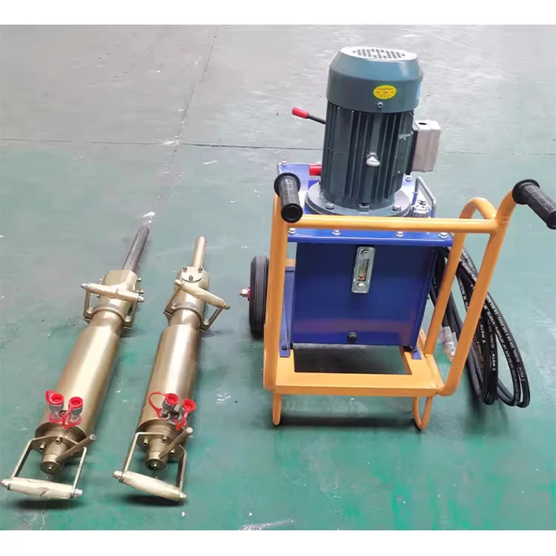 فاصل الصخور الهيدروليكي مقسم ثابت صغير لبناء الأساس وحفر مسدس تقسيم الصخور لأوبرا التعدين (مخصص)