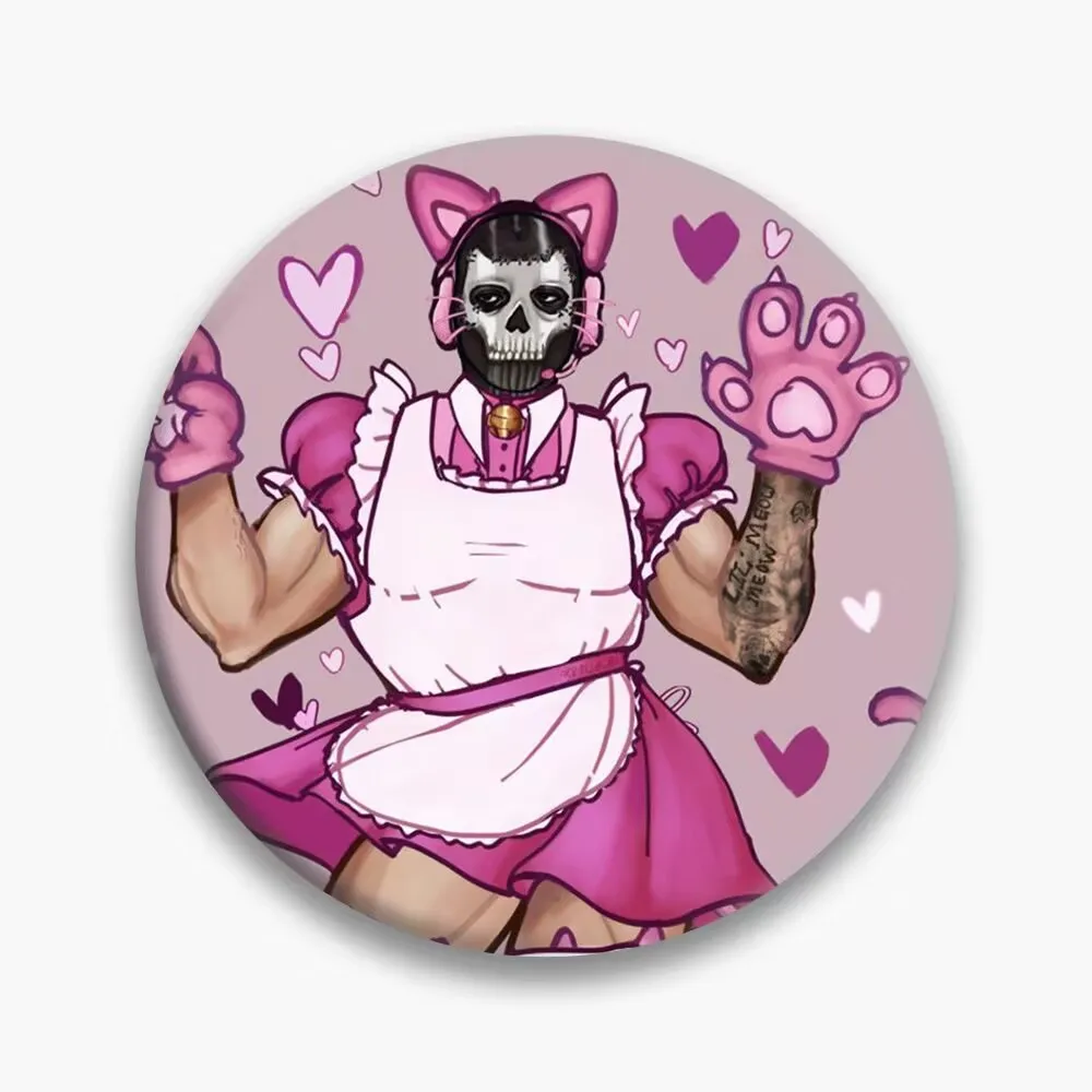 Call of Duty، مغطى بروشات كونيغ، عشاق Instagram مع شبح، ألعاب تخفيف التوتر من العودة إلى المدرسة، شريط ثنائي الأبعاد Ji Gu